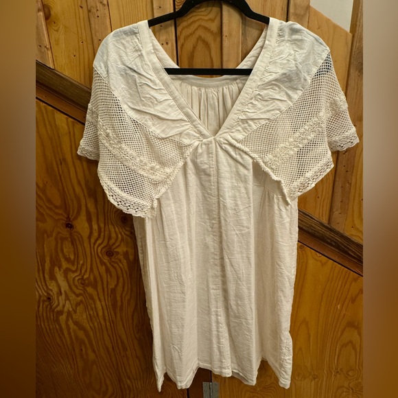Old navy cream dress - size small - Picture 2 of 4
